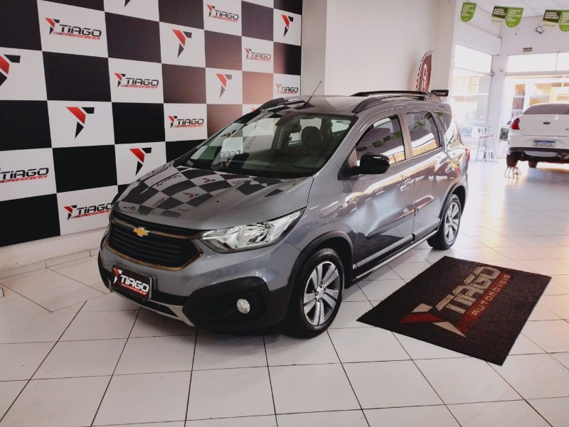 CHEVROLET SPIN 1.8 ACTIV 8V FLEX 4P AUT 2019/2019 TIAGO AUTOMÓVEIS VENÂNCIO AIRES / Carros no Vale
