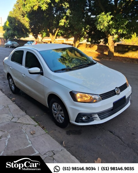 VOLKSWAGEN VOYAGE 1.6 MSI TOTALFLEX TRENDLINE 2018/2018 STOPCAR MULTIMARCAS ESTRELA / Carros no Vale