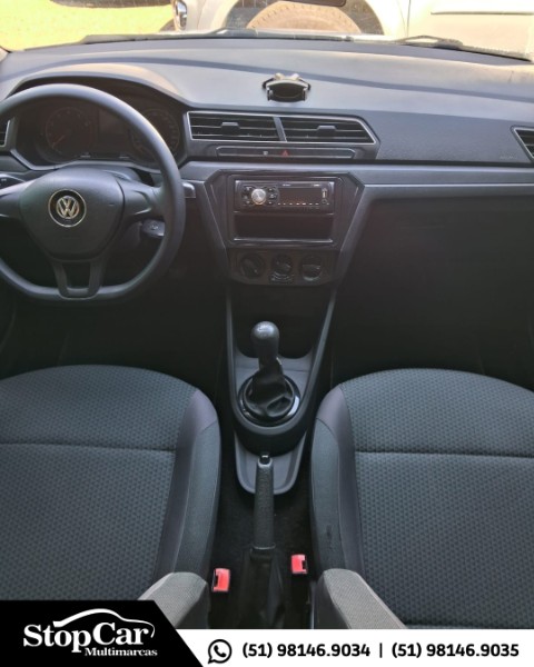 VOLKSWAGEN VOYAGE 1.6 MSI TOTALFLEX TRENDLINE 2018/2018 STOPCAR MULTIMARCAS ESTRELA / Carros no Vale