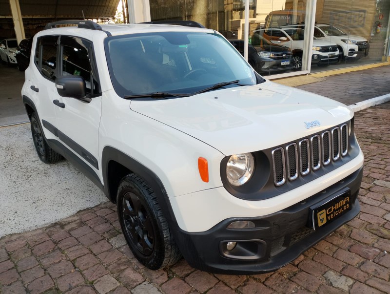 JEEP RENEGADE LONGITUDE 1.8 /2016 CHIMA VEÍCULOS VENÂNCIO AIRES / Carros no Vale