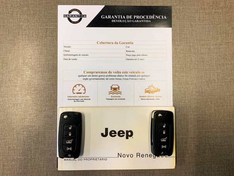 JEEP RENEGADE SPORT 1.8 16V FLEX 2021/2021 DUARTE VEÍCULOS PORTO ALEGRE / Carros no Vale