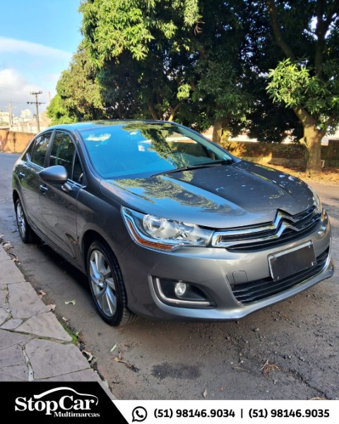 CITROEN C4 LOUNGE TENDANCE 2.0 2014/2014 STOPCAR MULTIMARCAS ESTRELA / Carros no Vale