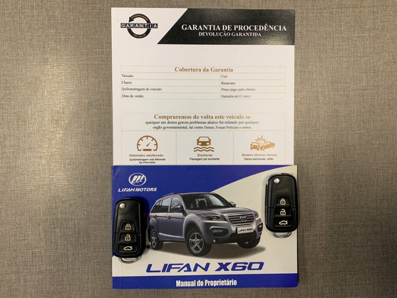 LIFAN X60 1.8 TALENT 16V 2014/2015 DUARTE VEÍCULOS PORTO ALEGRE / Carros no Vale