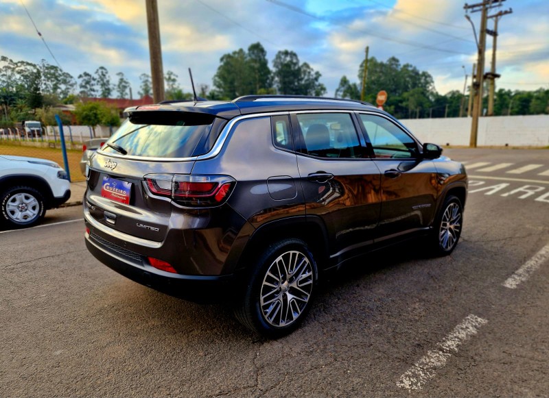 JEEP COMPASS 2.0 LIMITED TD350 TURBO 4X4 2021/2022 CRUZEIRO MULTIMARCAS CRUZEIRO DO SUL / Carros no Vale