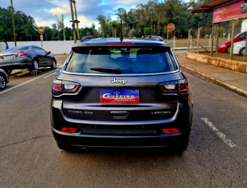 JEEP COMPASS 2.0 LIMITED TD350 TURBO 4X4 2021/2022 CRUZEIRO MULTIMARCAS CRUZEIRO DO SUL / Carros no Vale