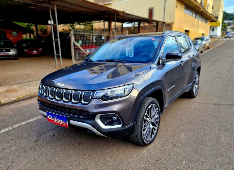 JEEP COMPASS 2.0 LIMITED TD350 TURBO 4X4 2021/2022 CRUZEIRO MULTIMARCAS CRUZEIRO DO SUL / Carros no Vale