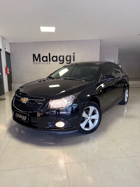 CHEVROLET CRUZE 1.8 LT 16V FLEX 4P AUTOMÁTICO 2011/2012 MALAGGI VEÍCULOS ENCANTADO / Carros no Vale