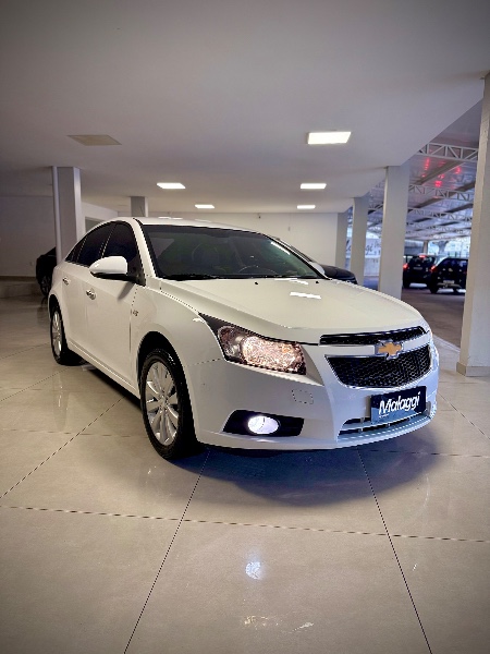 CHEVROLET CRUZE 1.8 LTZ 16V FLEX 4P AUTOMÁTICO 2014/2014 MALAGGI VEÍCULOS ENCANTADO / Carros no Vale