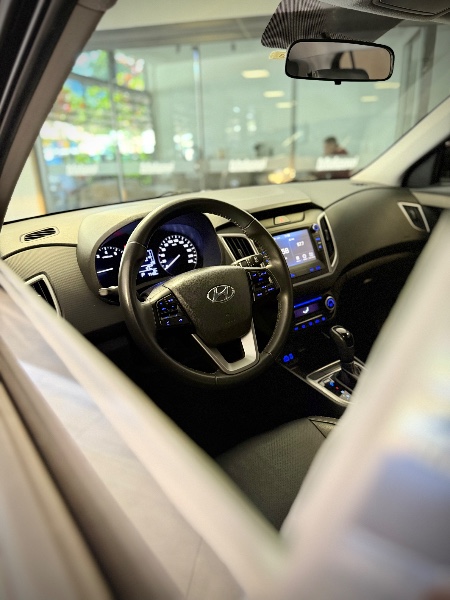 HYUNDAI CRETA 1.6 16V FLEX PULSE AUTOMÁTICO 2019/2020 MALAGGI VEÍCULOS ENCANTADO / Carros no Vale