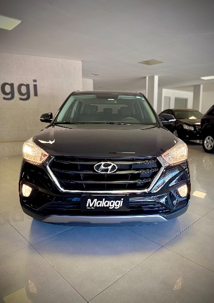 HYUNDAI CRETA 1.6 16V FLEX PULSE AUTOMÁTICO 2019/2020 MALAGGI VEÍCULOS ENCANTADO / Carros no Vale