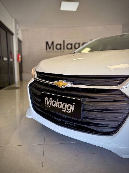 CHEVROLET ONIX 1.0 TURBO FLEX AUTOMÁTICO 2019/2020 MALAGGI VEÍCULOS ENCANTADO / Carros no Vale