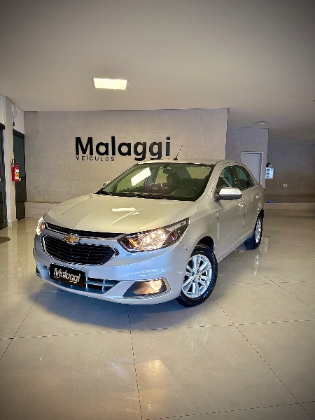 CHEVROLET COBALT 1.8 MPFI LTZ 8V FLEX 4P AUTOMÁTICO 2018/2018 MALAGGI VEÍCULOS ENCANTADO / Carros no Vale