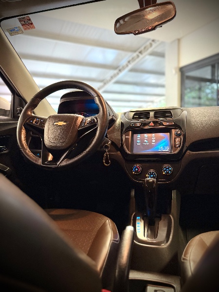 CHEVROLET COBALT 1.8 MPFI LTZ 8V FLEX 4P AUTOMÁTICO 2018/2018 MALAGGI VEÍCULOS ENCANTADO / Carros no Vale