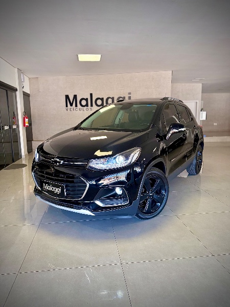 CHEVROLET TRACKER 1.4 16V TURBO FLEX MIDNIGHT AUTOMÁTICO 2018/2019 MALAGGI VEÍCULOS ENCANTADO / Carros no Vale