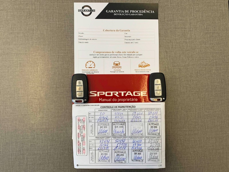 KIA SPORTAGE 2.0 EX 16V 2014 2013/2014 DUARTE VEÍCULOS PORTO ALEGRE / Carros no Vale