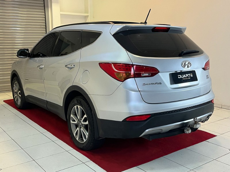 HYUNDAI SANTA FÉ 3.3 MPFI 4X4 V6 270CV GASOLINA 4P AUTOMÁTICO 2014/2015 DUARTE VEÍCULOS PORTO ALEGRE / Carros no Vale