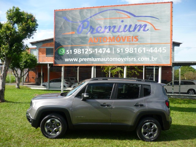 JEEP RENEGADE 1.8 16V FLEX 4P AUTOMÁTICO 2021/2021 PREMIUM AUTOMÓVEIS ARROIO DO MEIO / Carros no Vale