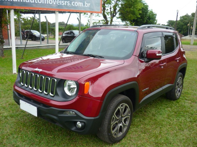 JEEP RENEGADE 2.0 16V TURBO DIESEL LONGITUDE 4P 4X4 AUTOMÁTICO 2017/2018 PREMIUM AUTOMÓVEIS ARROIO DO MEIO / Carros no Vale
