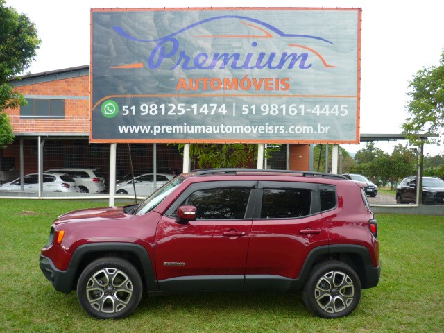 JEEP RENEGADE 2.0 16V TURBO DIESEL LONGITUDE 4P 4X4 AUTOMÁTICO 2017/2018 PREMIUM AUTOMÓVEIS ARROIO DO MEIO / Carros no Vale