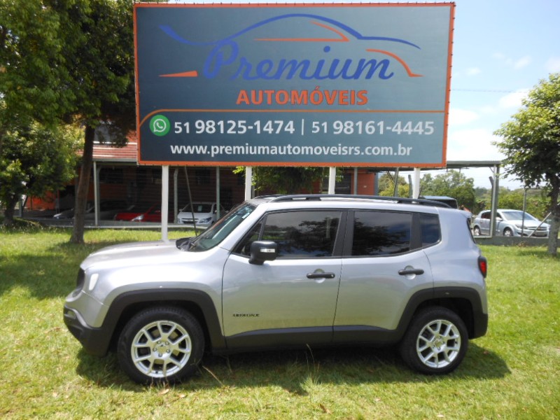 JEEP RENEGADE 1.8 16V FLEX SPORT 4P AUTOMÁTICO 2019/2019 PREMIUM AUTOMÓVEIS ARROIO DO MEIO / Carros no Vale