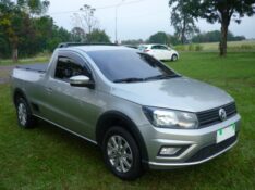 VOLKSWAGEN SAVEIRO 1.6 TRENDLINE CS 2017/2018 PREMIUM AUTOMÓVEIS ARROIO DO MEIO / Carros no Vale