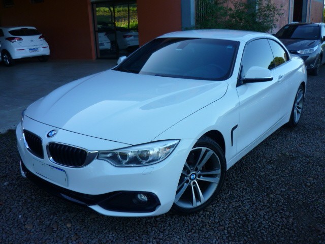 BMW 420i CABRIOLET SPORT 2.0 TB 184CV 2015/2016 PREMIUM AUTOMÓVEIS ARROIO DO MEIO / Carros no Vale