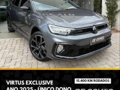 VOLKSWAGEN VIRTUS 1.4 250 TSI 16V EXCLUSIVE 2024/2025 DE CONTO AUTOMÓVEIS SARANDI / Carros no Vale
