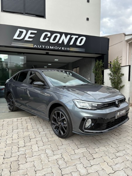 VOLKSWAGEN VIRTUS 1.4 250 TSI 16V EXCLUSIVE 2024/2025 DE CONTO AUTOMÓVEIS SARANDI / Carros no Vale