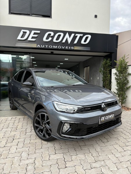VOLKSWAGEN VIRTUS 1.4 250 TSI 16V EXCLUSIVE 2024/2025 DE CONTO AUTOMÓVEIS SARANDI / Carros no Vale