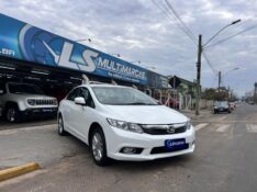 HONDA CIVIC SEDAN LXR 2.0 FLEXONE 16V AUT. 4P 2014/2014 LS MULTIMARCAS VENÂNCIO AIRES / Carros no Vale