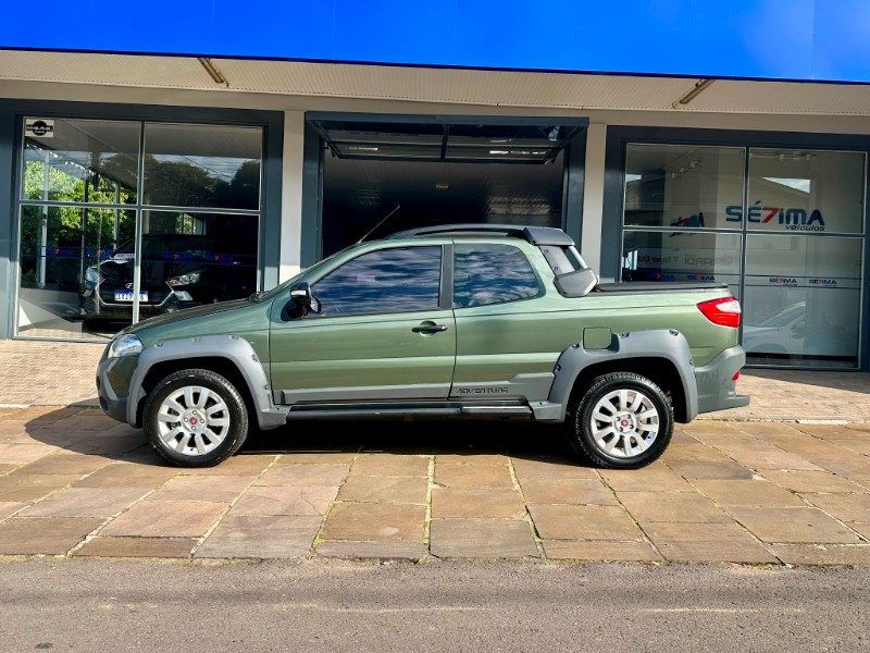 FIAT STRADA ADVENTURE CABINE DUPLA 1.8 16V 2014/2015 SÉTIMA VEÍCULOS GUAPORÉ / Carros no Vale