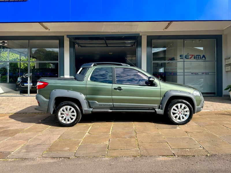 FIAT STRADA ADVENTURE CABINE DUPLA 1.8 16V 2014/2015 SÉTIMA VEÍCULOS GUAPORÉ / Carros no Vale