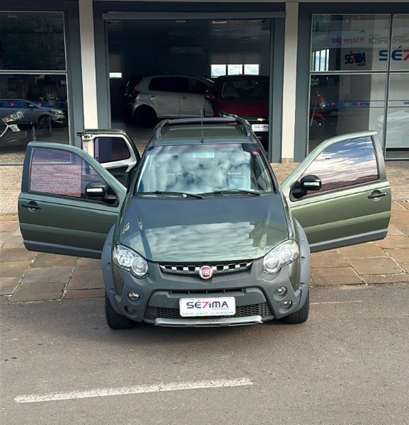 FIAT STRADA ADVENTURE CABINE DUPLA 1.8 16V 2014/2015 SÉTIMA VEÍCULOS GUAPORÉ / Carros no Vale