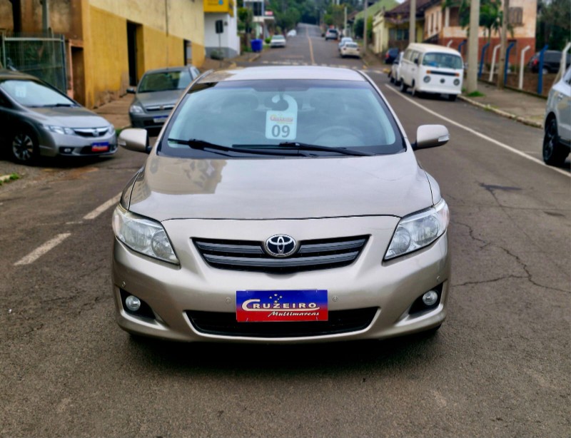 TOYOTA COROLLA 1.8 XEI 16V 2009/2009 CRUZEIRO MULTIMARCAS CRUZEIRO DO SUL / Carros no Vale