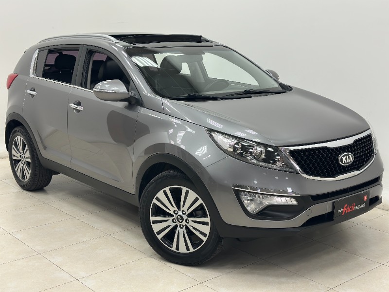 KIA SPORTAGE 2.0 EX 4X2 16V FLEX 4P AUTOMÁTICO 2015/2016 MAIS FÁCIL VEÍCULOS SANTA CRUZ DO SUL / Carros no Vale