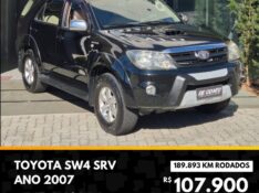 TOYOTA HILUX SW4 3.0 SRV 4X4 16V /2007 DE CONTO AUTOMÓVEIS SARANDI / Carros no Vale