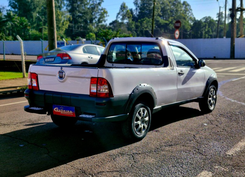 FIAT STRADA WORKING 1.4 MPI FIRE FLEX 8V CS 2012/2013 CRUZEIRO MULTIMARCAS CRUZEIRO DO SUL / Carros no Vale