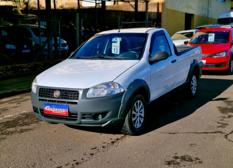 FIAT STRADA WORKING 1.4 MPI FIRE FLEX 8V CS 2012/2013 CRUZEIRO MULTIMARCAS CRUZEIRO DO SUL / Carros no Vale