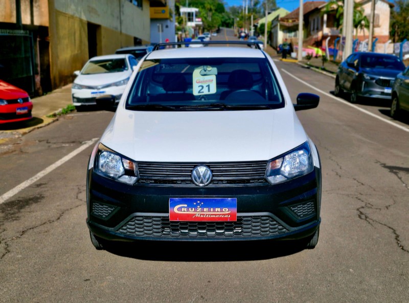 VOLKSWAGEN SAVEIRO ROBUST 1.6 TOTAL FLEX 8V 2021/2021 CRUZEIRO MULTIMARCAS CRUZEIRO DO SUL / Carros no Vale