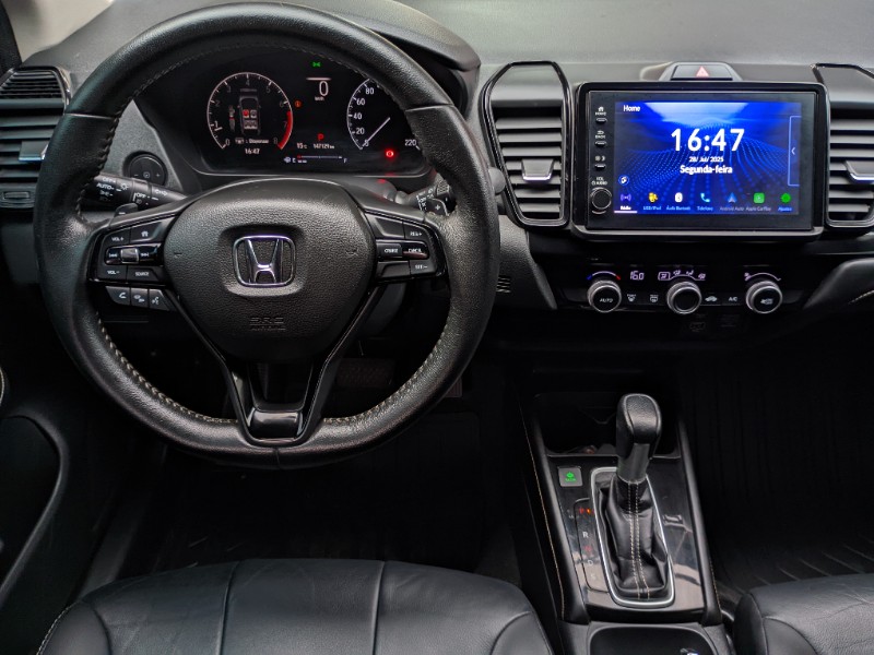 HONDA CITY 1.5 EXL 16V FLEX 4P AUTOMÁTICO 2022/2022 RICARDO VEÍCULOS TEUTÔNIA / Carros no Vale