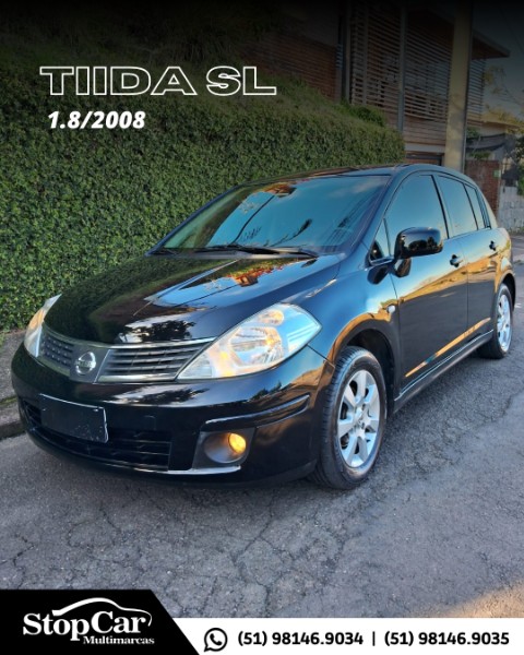 NISSAN TIIDA SL 2008/2008 STOPCAR MULTIMARCAS ESTRELA / Carros no Vale