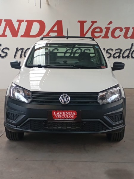 VOLKSWAGEN SAVEIRO 1.6 CS 8V 2021/2022 LAVENDA VEÍCULOS ARROIO DO MEIO / Carros no Vale