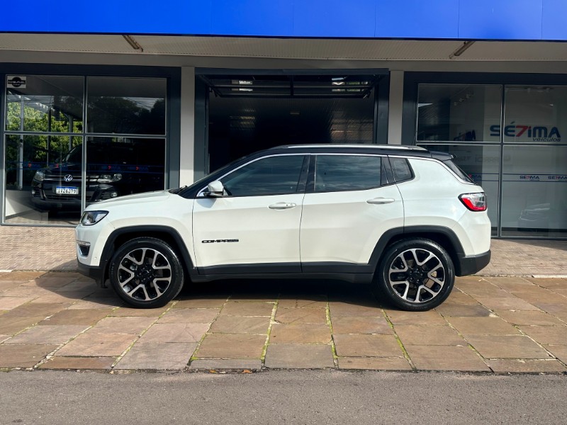 JEEP COMPASS LIMITED 2.0 16V FLEX 2018/2019 SÉTIMA VEÍCULOS GUAPORÉ / Carros no Vale