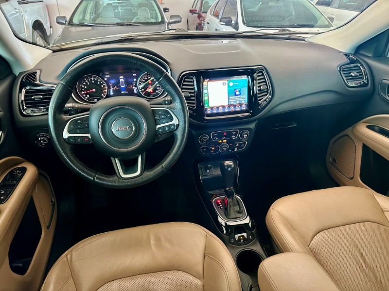 JEEP COMPASS LIMITED 2.0 16V FLEX 2018/2019 SÉTIMA VEÍCULOS GUAPORÉ / Carros no Vale