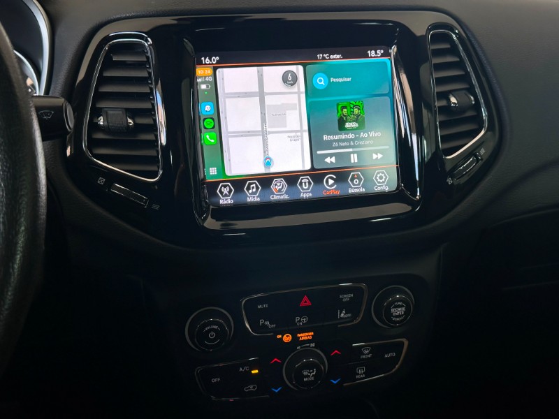 JEEP COMPASS LIMITED 2.0 16V FLEX 2018/2019 SÉTIMA VEÍCULOS GUAPORÉ / Carros no Vale
