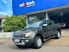 FORD RANGER LIMITED 2.5 FLEX CD 2013/2014 SÉTIMA VEÍCULOS GUAPORÉ / Carros no Vale
