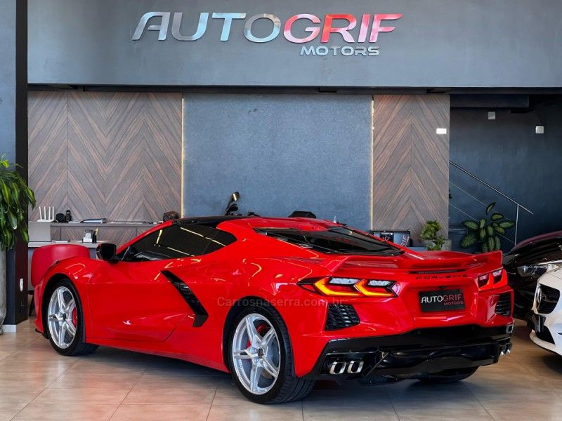 CHEVROLET CORVETTE 6.2 STINGRAY CONVERSÍVEL V8 2021/2021 AUTOGRIF MOTORS CAMPO BOM / Carros no Vale