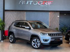 JEEP COMPASS 2.0 16V LONGITUDE 2018/2019 AUTOGRIF MOTORS CAMPO BOM / Carros no Vale