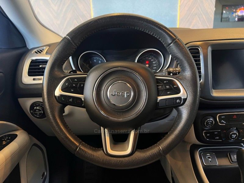 JEEP COMPASS 2.0 16V LONGITUDE 2018/2019 AUTOGRIF MOTORS CAMPO BOM / Carros no Vale