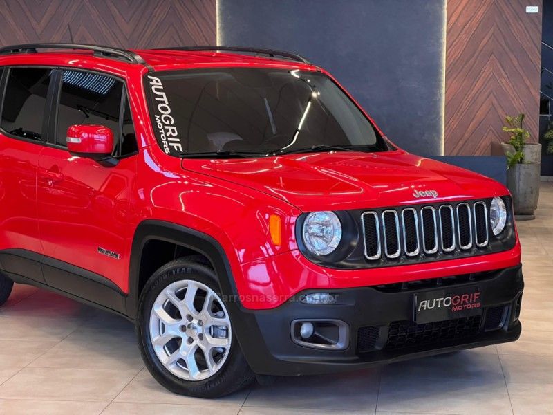 JEEP RENEGADE 1.8 16V LONGITUDE 2016/2016 AUTOGRIF MOTORS CAMPO BOM / Carros no Vale